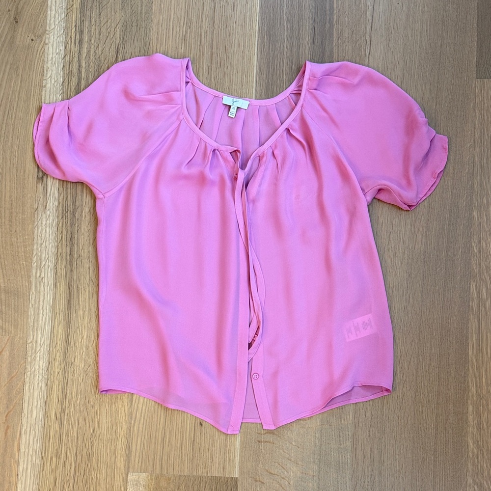 Joie Silk Pink Women's Top